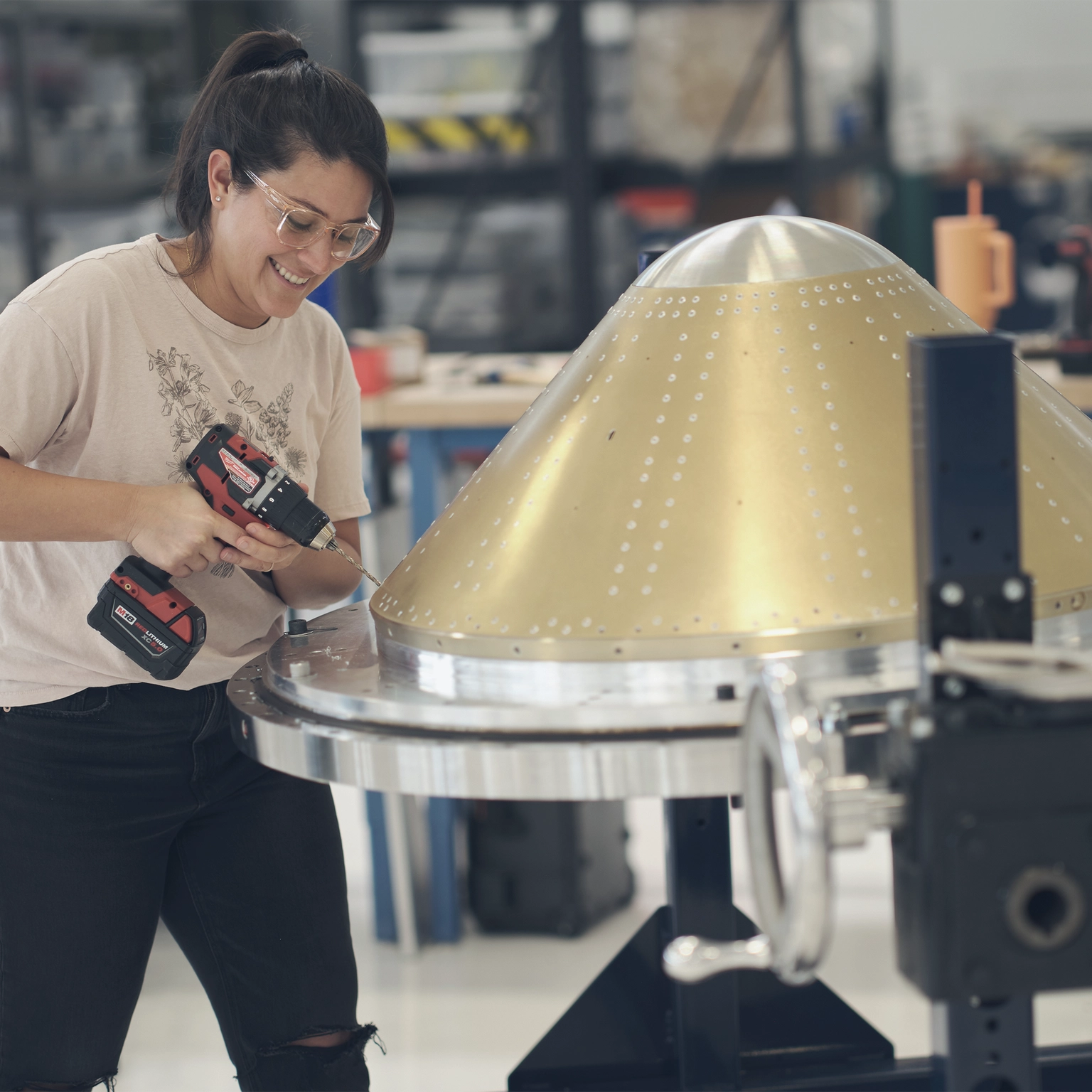 Building a space factory